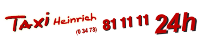 Taxibetrieb Mario Heinrich | Logo